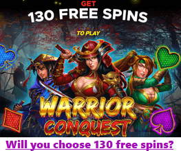 Warrior Conquest free spins, Brango Casino