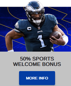 Sports Betting 50% welcome bonus up to $1000