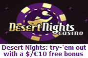 Join Casino Tips: Desert Nights no deposit bonus
