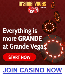 Join Grande Vegas Bitcoin crypto casino