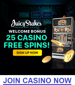 Join Juicy Stakes online casino & poker now