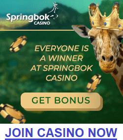 Join Springbok online casino now