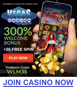 Join Vegas Casino Online now