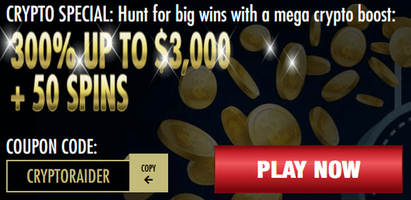 Everygame Bitcoin & crypto-currency casino bonus