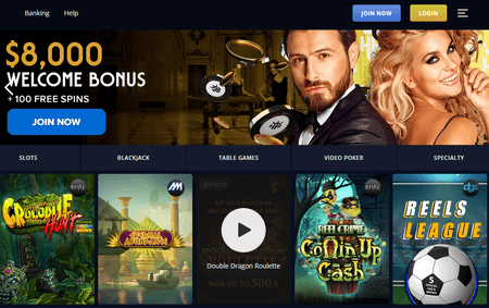 High Roller Online Casino games and welcome bonus