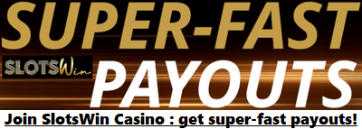 SlotsWin Casino, join and get fast payouts