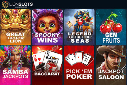 Lion Slots online casino games