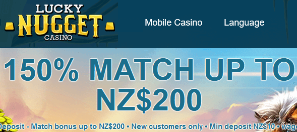 NZ$ welcome bonus for New Zealand players