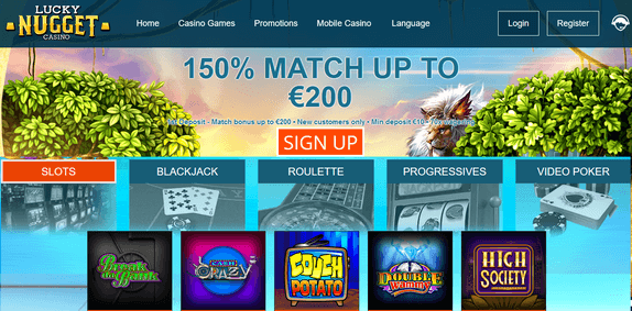 Lucky Nugget online casino games