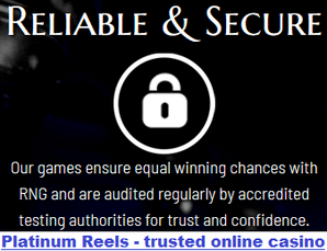 Platinum Reels - trusted online casino