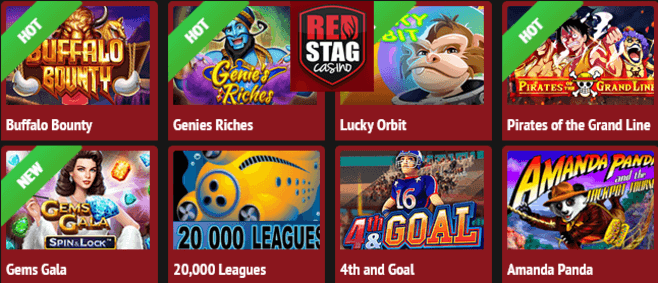Red Stag online casino games