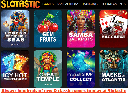 Slotastic new, classic online casino games