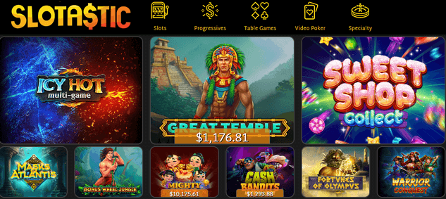 Slotastic online casino games