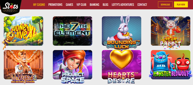 Slots Capital online casino games