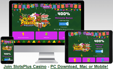 Download SlotsPlus Casino to PC: Play the Deluxe version