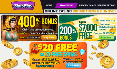 SlotsPlus online casino games