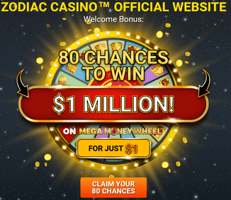 Join Zodiac Casino, win a million